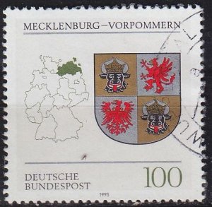 GERMANY BUND [1993] MiNr 1661 ( O/used ) Wapppen