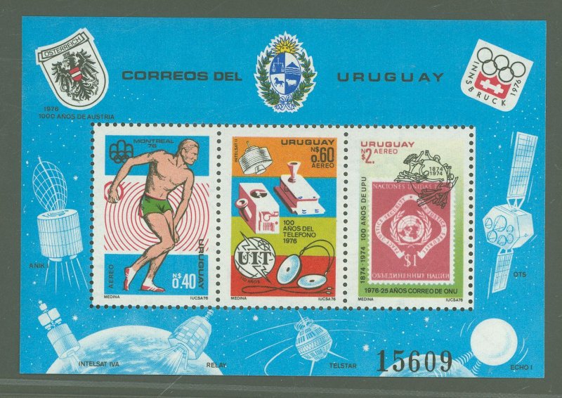 Uruguay #C423 Mint (NH) Souvenir Sheet