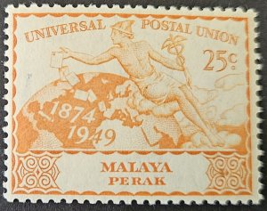 Malaya Perak 1949 SG126 MNH 75th anniversary of UPU