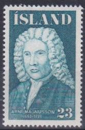 Iceland 1975 Scott 482 Arni Magnusson MNH