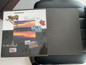 rare hard slipcase CANADA Stamps, 1995 Complete Year set collection, MNH