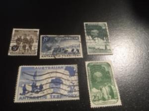 Australian Antarctic Territory sc L1-L5 Uhr comp set