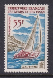 Afars and Issas 346 Sailboat MNH VF