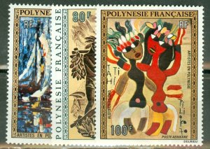 PS: French Polynesia C89-93 MNH CV $102.75; scan shows only a few