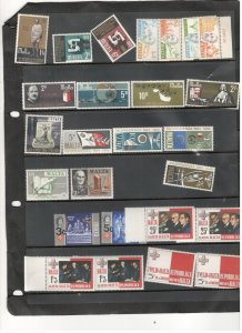 MALTA COLLECTION ON STOCK SHEET, ALL MINT, MOSTLY MNH