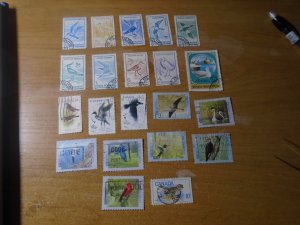 Birds  #  4   used / MNH