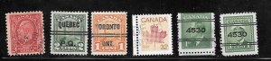 Canada #Z17 Used Mixture 10 Cent Collection / Lot