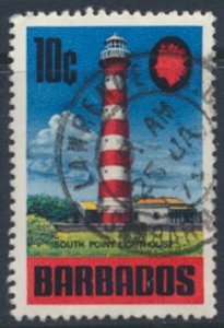 Barbados  SC# 335a Used wmk upright see details & scans