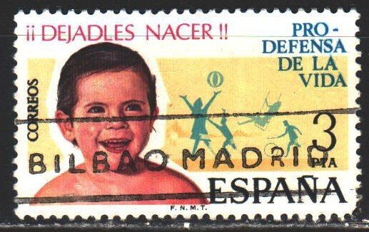 Spain. 1975. 2175. Happy childhood, sports. USED.