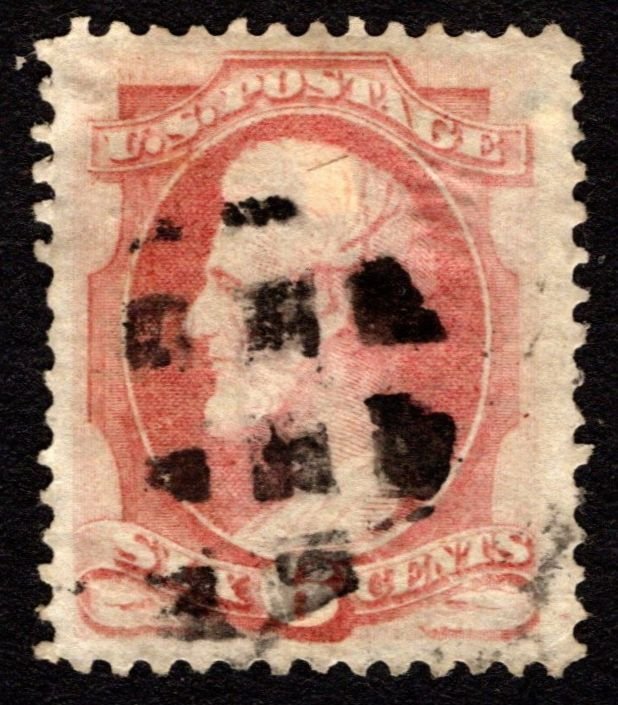 1879, US 6c, Lincoln, Used, Sc 186