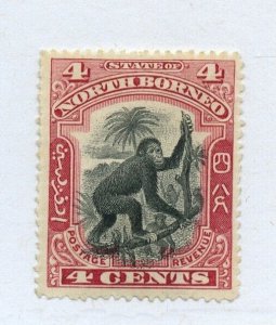 ?#99b * North Borneo, 4 cent MH Gibbons  see scan Cat $95 Stamp