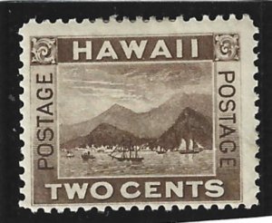 HAWAII Scott #75 Mint 2c  2019 CV $2.00