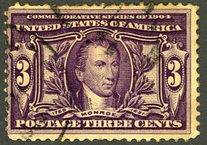 U.S. #325 USED Regummed?