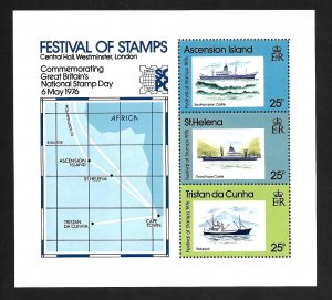 Tristan Da Cunha 1976 - MNH - Souvenir Sheet - Scott #208a