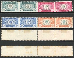 South Africa SG65/68 1935 Silver Jubilee Set M/M Toned