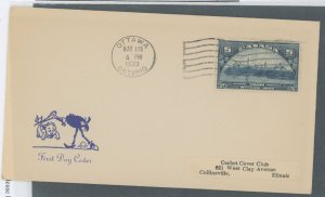 Canada #202   (First Day Cover)
