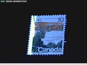 Canada # 594ii T1 VF USED 1-BAR TAG ERROR G2aC(L) DF PAPER BS27535