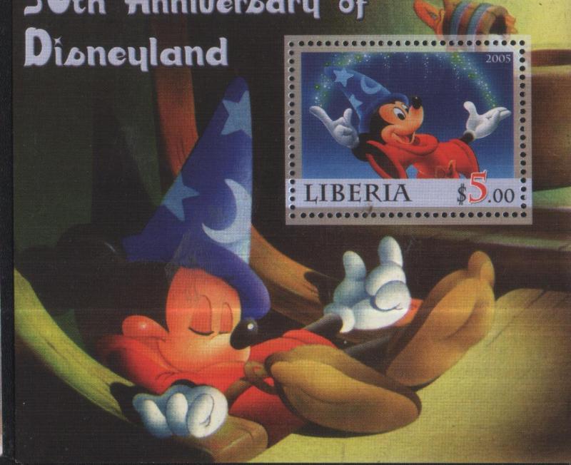  2005 Liberia Disneyland block