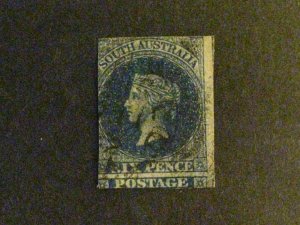 Australia/South Australia #3 used miscut a1910.9618