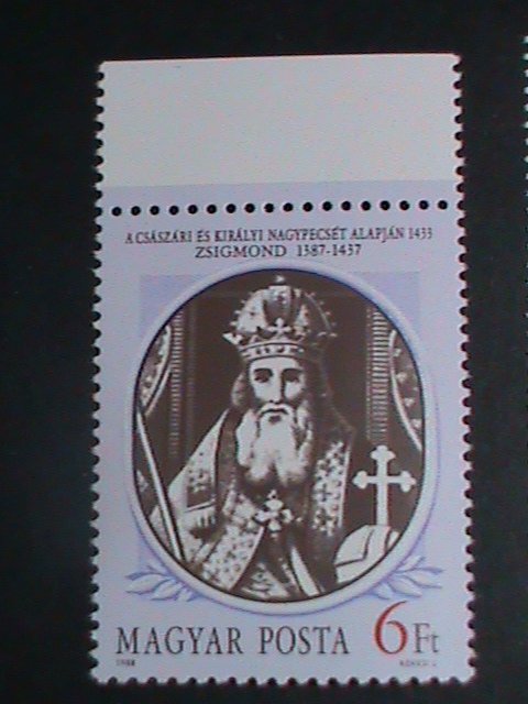 ​HUNGARY STAMP:1986 SC#3043-5 KING AND REIGN MNH SET. VERY FINE