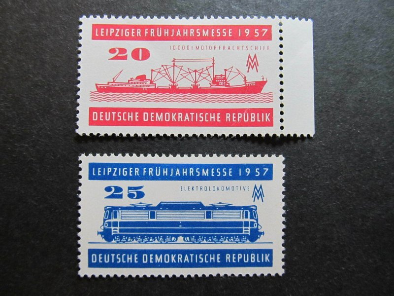 A5207 Deutschland DDR Allemagne Germany GDR 1957 fine MH* set