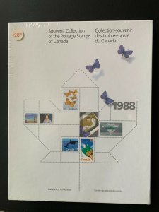 CANADA 1988 Year Book Stamp Collection, A full set of Canada Post’s 1988 Stamps