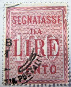 ITALY 1884   -  SCOTT # J23   -   USED          ehit14