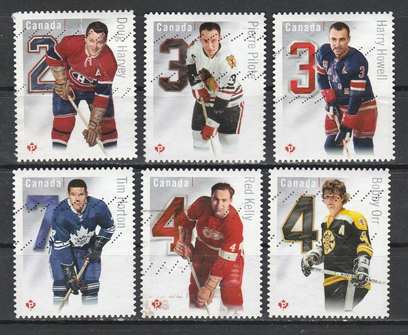 Canada   2787a-f    (O)    2014   Complet