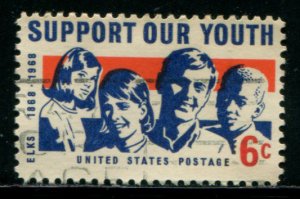 1342 US 6c Support Our Youth, used