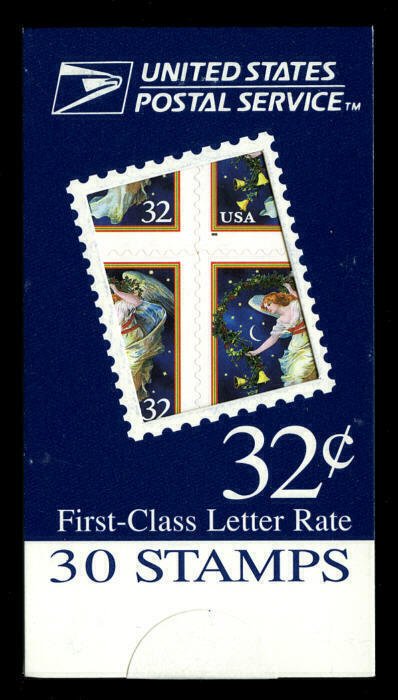 #BK233D USA 3012d  Midnight Angel Complete Booklet of 30 stamps MNH