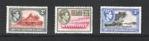 Solomon Islands, Scott #70-2  VF, Unused,Original Gum,Hinged,CV $4.35 ...5780024