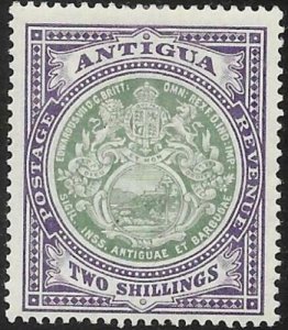 ANTIGUA SG50 1912 2/= GREY-GREEN & VIOLET MTD MINT. 