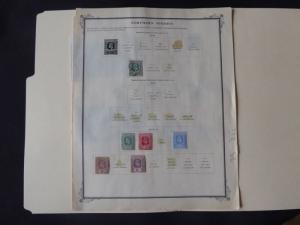 Nigeria and Northern Nigeria Mint/Used Stamp Collection on Album Pages