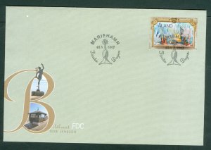 Aland. 2007 FDC.  Tove Jansson, Painting. Art. Sc.# 261