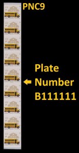US 5741 School Bus additional ounce rate PNC9 MNH 2023