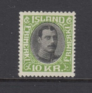 Iceland, Scott 187, MHR