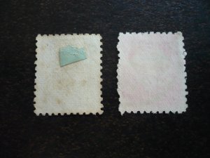 Stamps - New Zealand - Scott# 84-85 - Used Partial Set of 2 Stamps