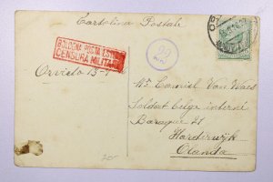 Italy 1916 Bologna Military Censor Card - L39238