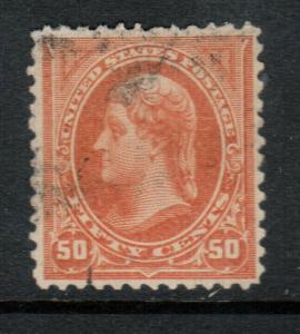 USA #260 Very Fine Used