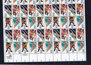 2082-2085 Summer Olympics, MNH sheet/50 (LR#1121)