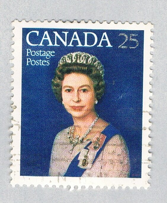 Canada QEII sash blue 25c 1 (AP128118)