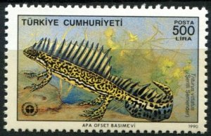 Turkey Sc#2473 MNH, 500L multi, International Environment Day, Amphibian (1990)