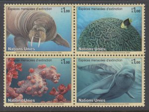 UN Geneva 483a Marine Life MNH VF