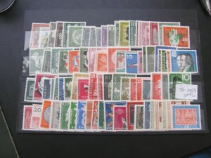 GERMANY 1950s to1959  MNH  SETS  (131)