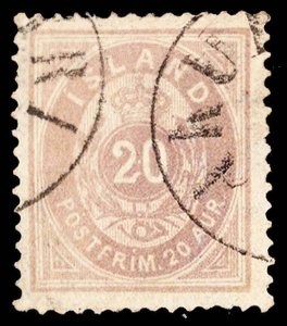 Iceland Scott 13a Used.