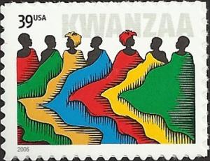# 4119 MINT NEVER HINGED KWANZAA