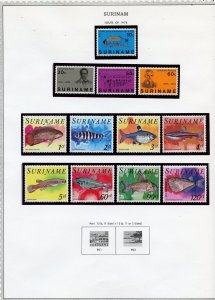 Very Nice Suriname, 20+ pages Lot 4