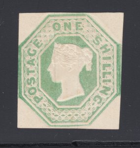 Great Britain Sc 5 MLH. 1847 1/ pale green QV, fresh, bright, VF,  PF CERT