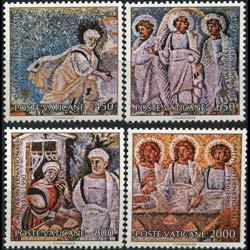 VATICAN 1990 - Scott# 853-6 Caritas Intl. Set of 4 NH