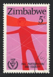 Zimbabwe Sc#438 Used